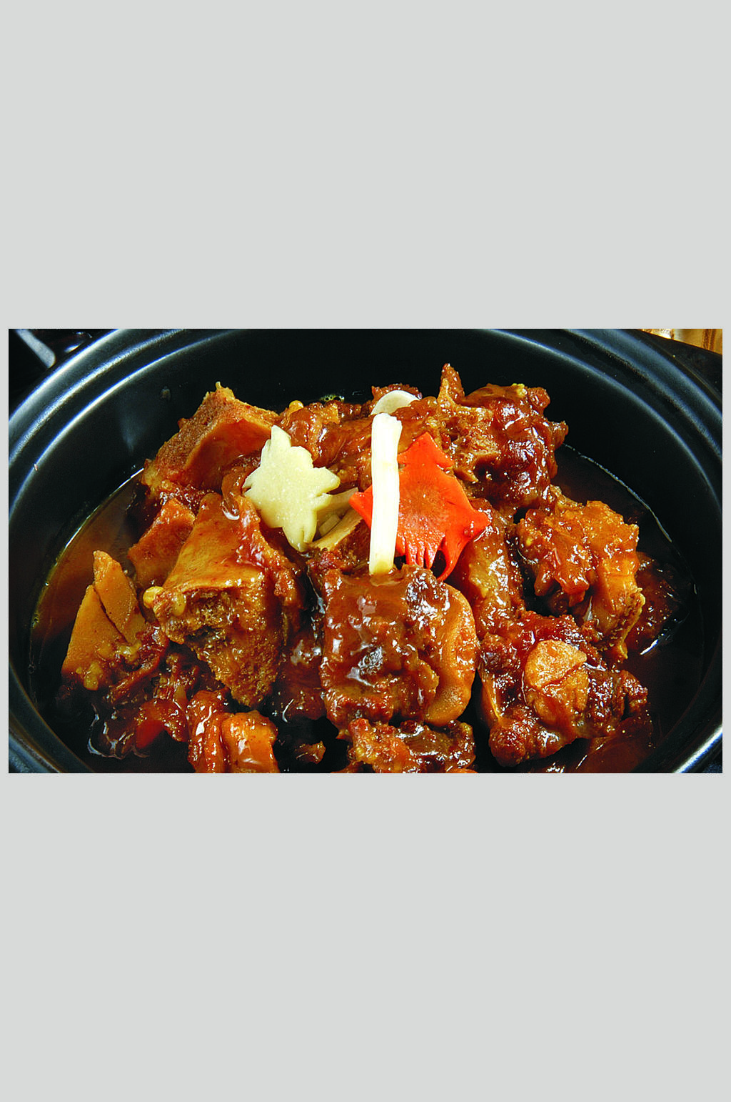 咖喱牛尾煲美食高清图片素材