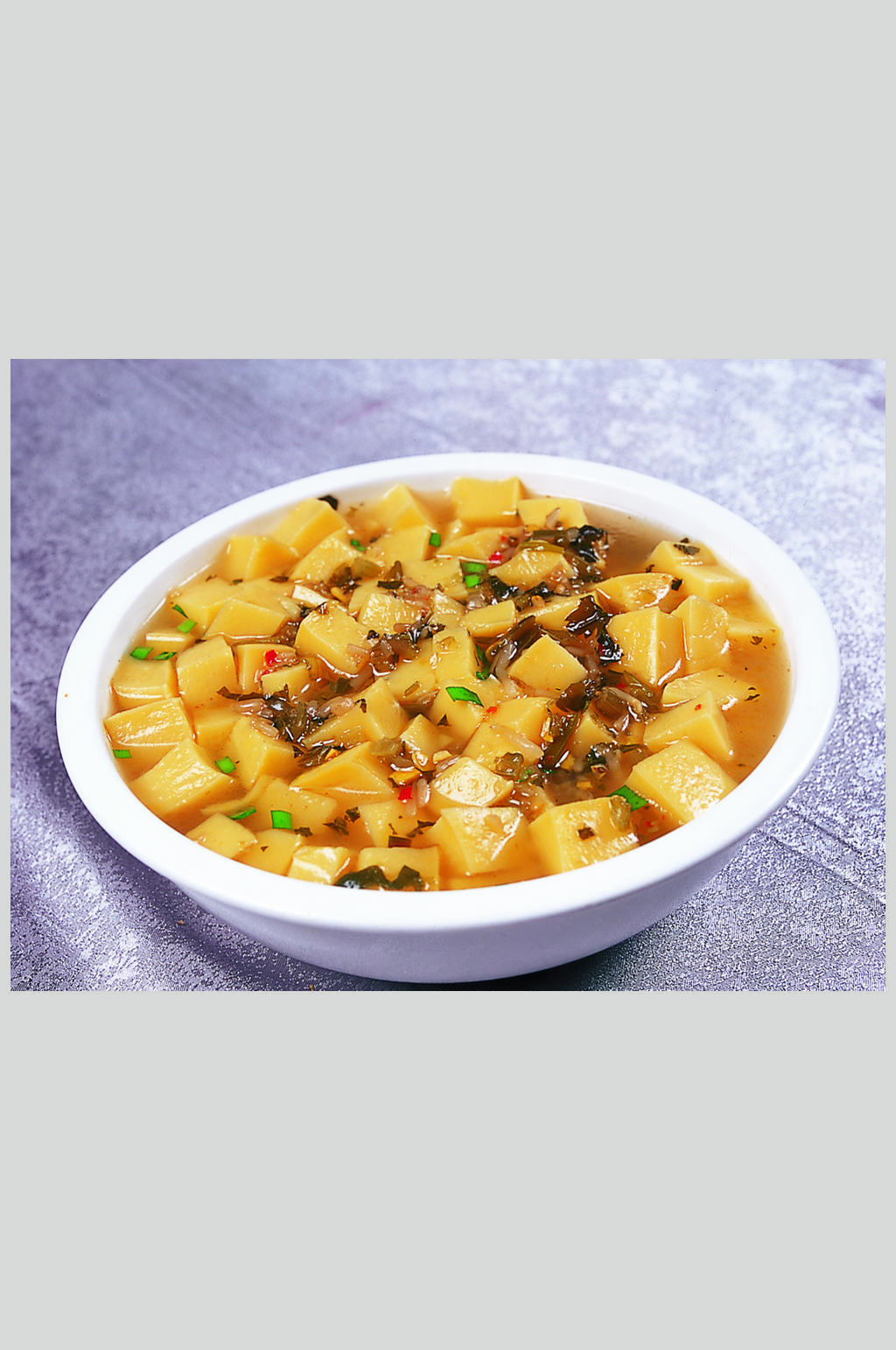 酸菜搅团素材