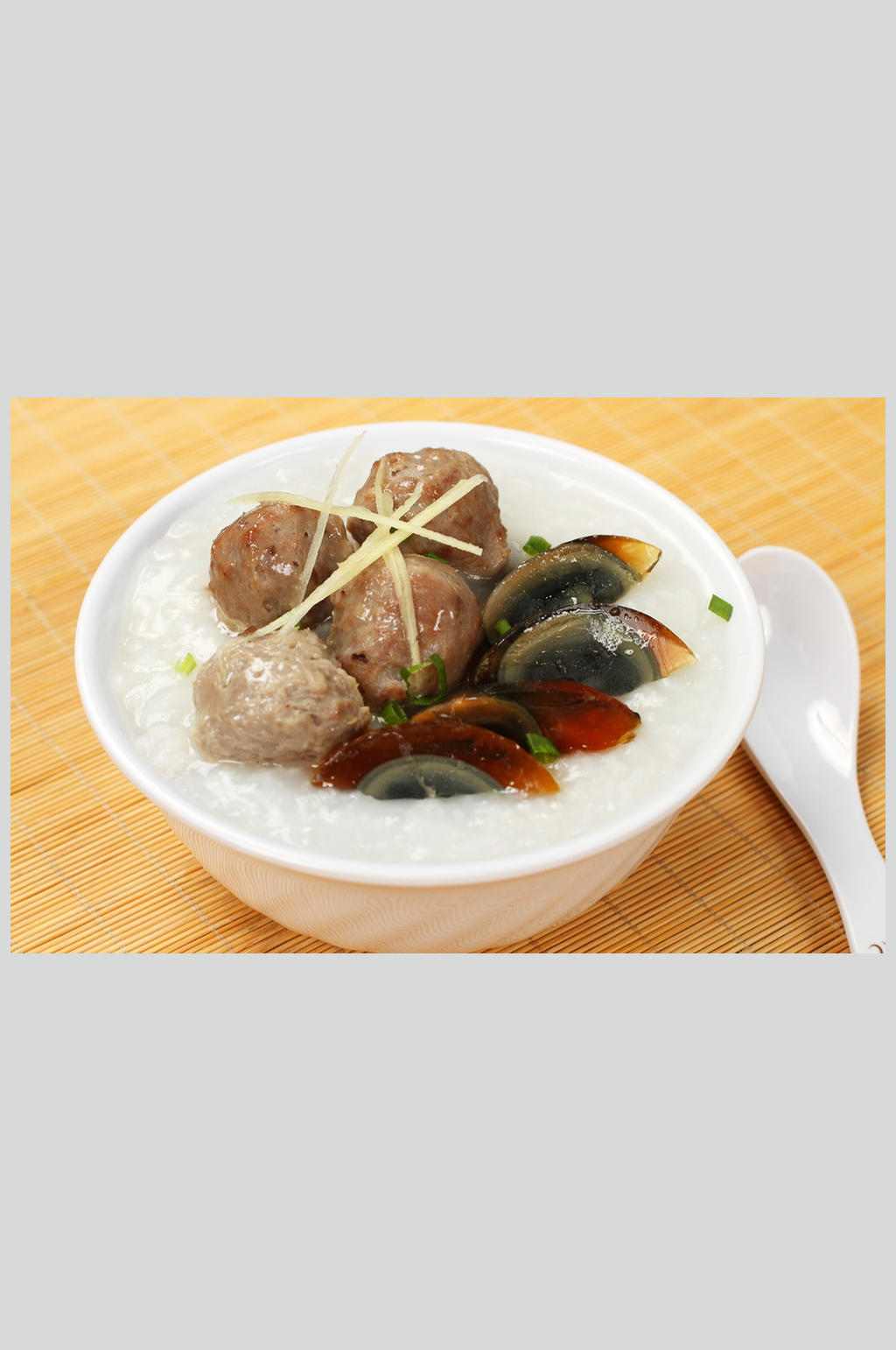 皮蛋粥美食图片素材