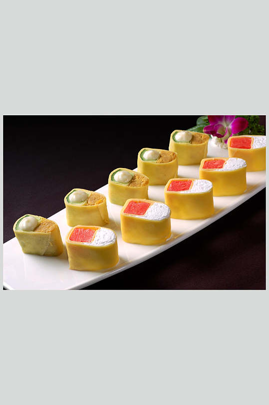 点心双味西式卷