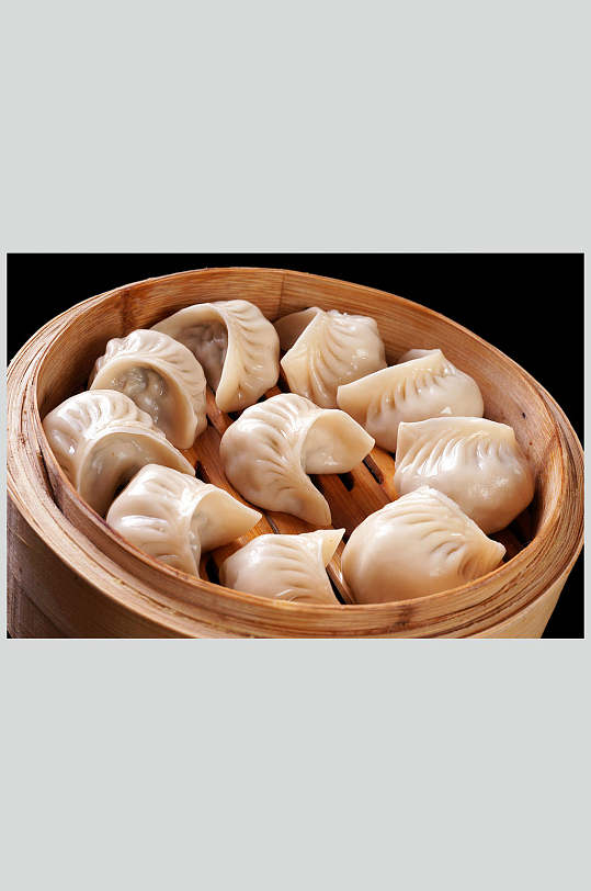 小吃韭菜月牙饺