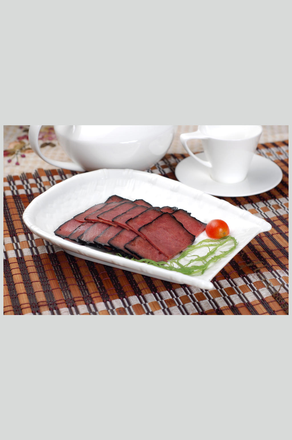 酱香牦牛肉素材