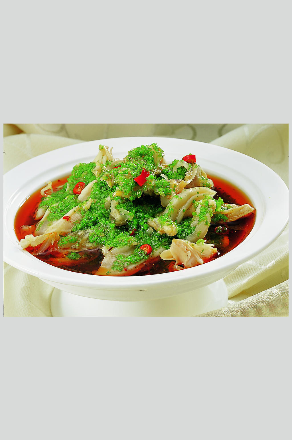 椒麻鸭掌素材