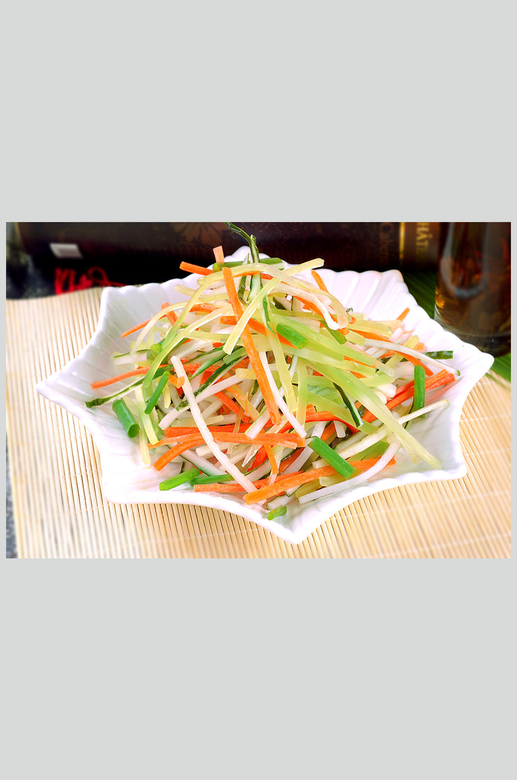 爽口大拌菜素材