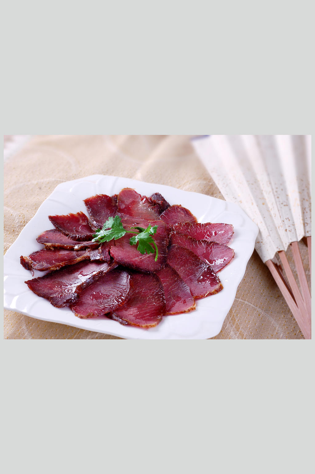 自家脆牛肉素材