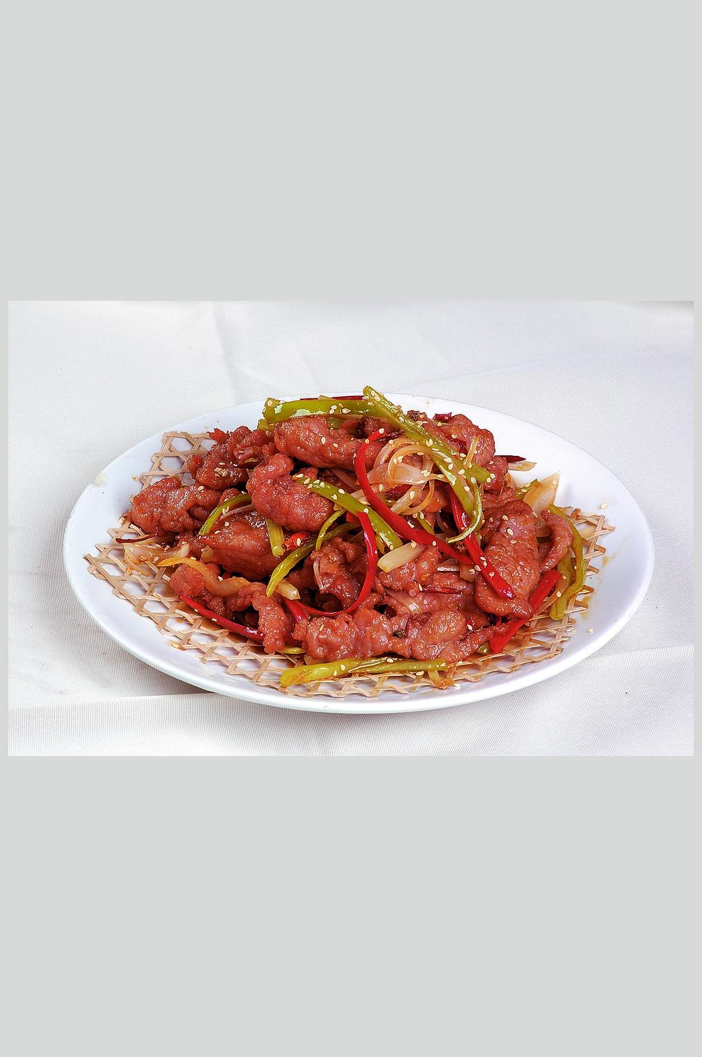 口口香牛柳素材