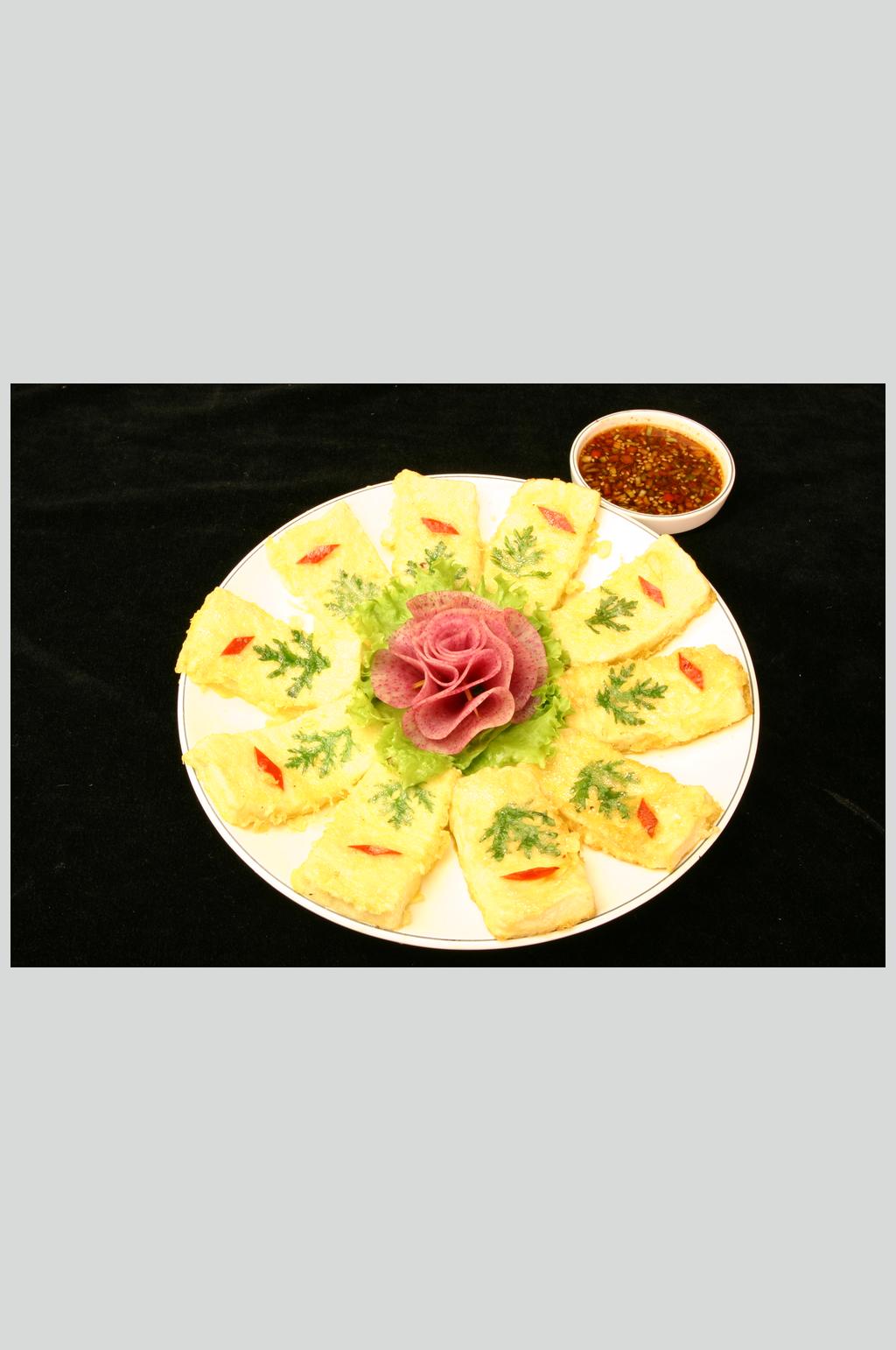 煎豆腐高清图素材
