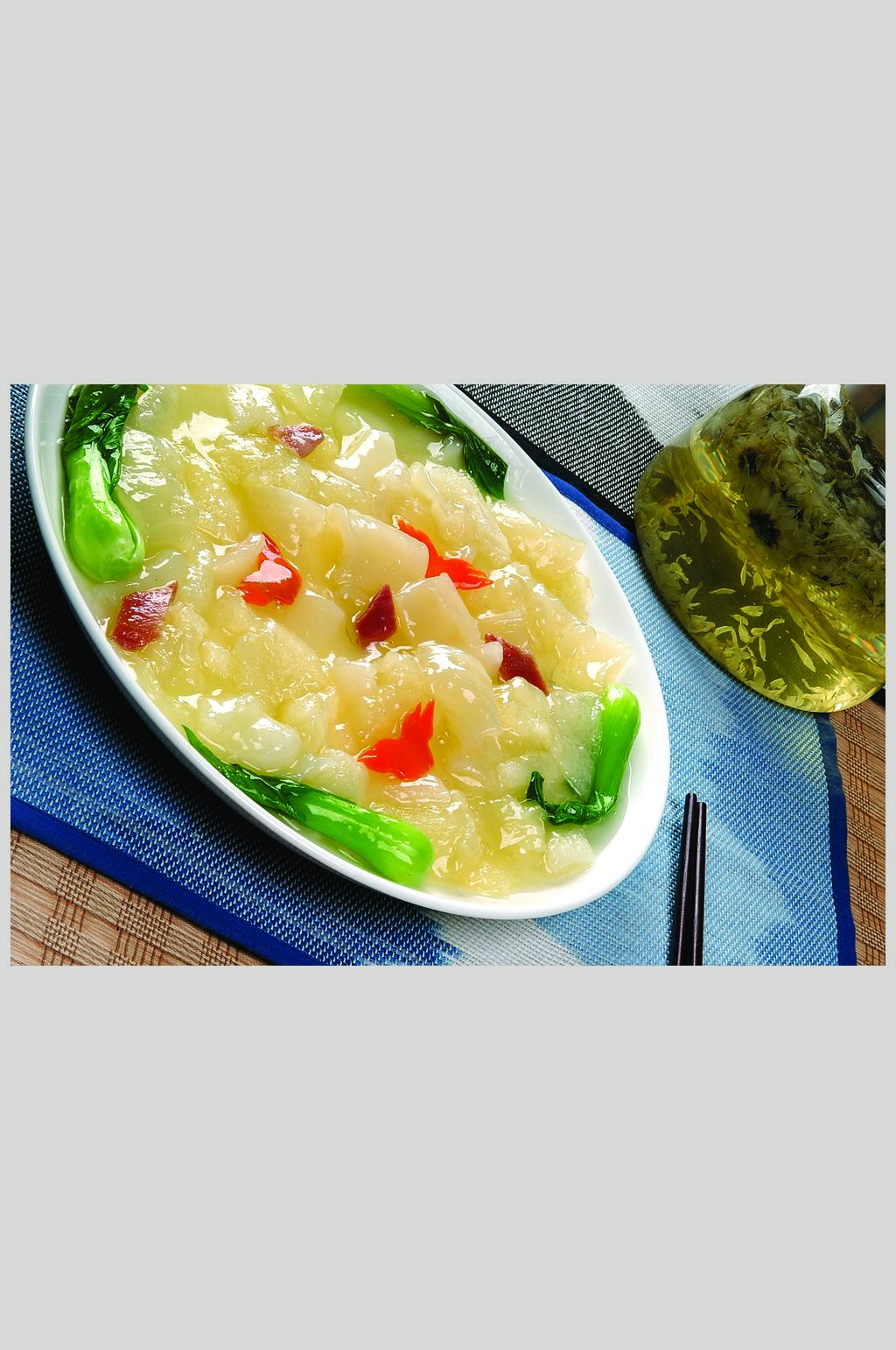 鱼唇扒二样素材
