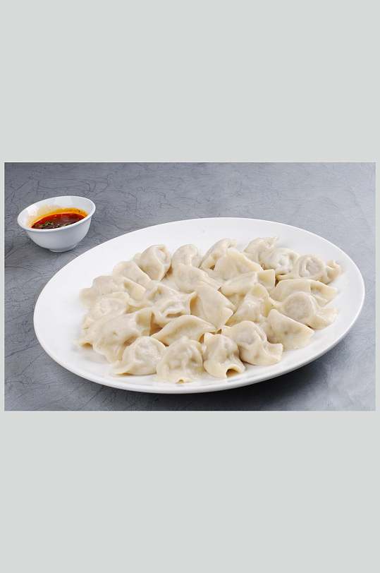 莲菜大肉水饺美食高清图片