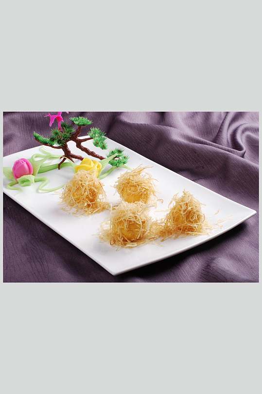 金丝球美食高清图片