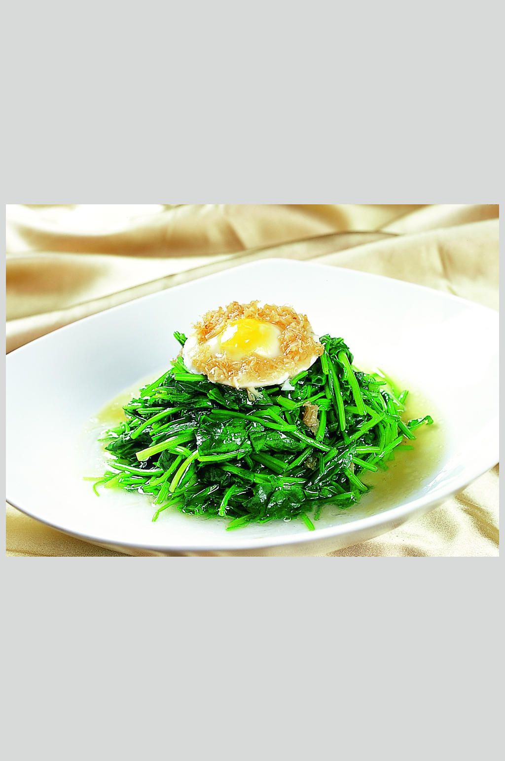上汤菠菜美食高清图片素材