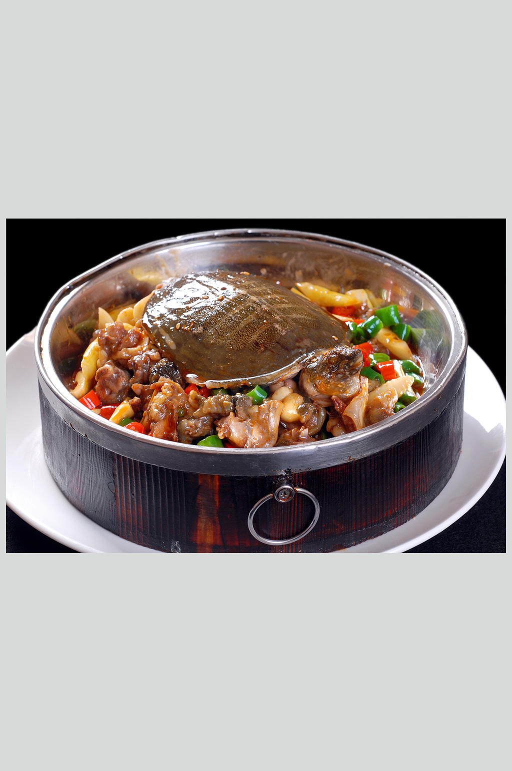 餐饮美食高清图片生爆甲鱼素材
