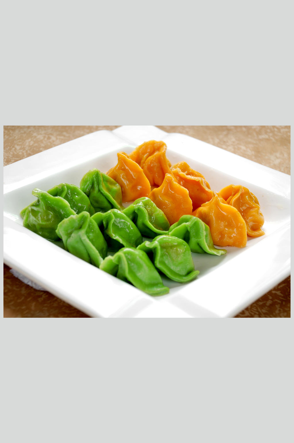 双色水饺素材