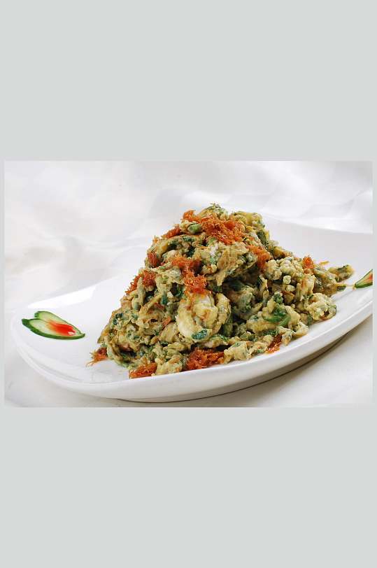 香椿瑶柱炒鸡蛋