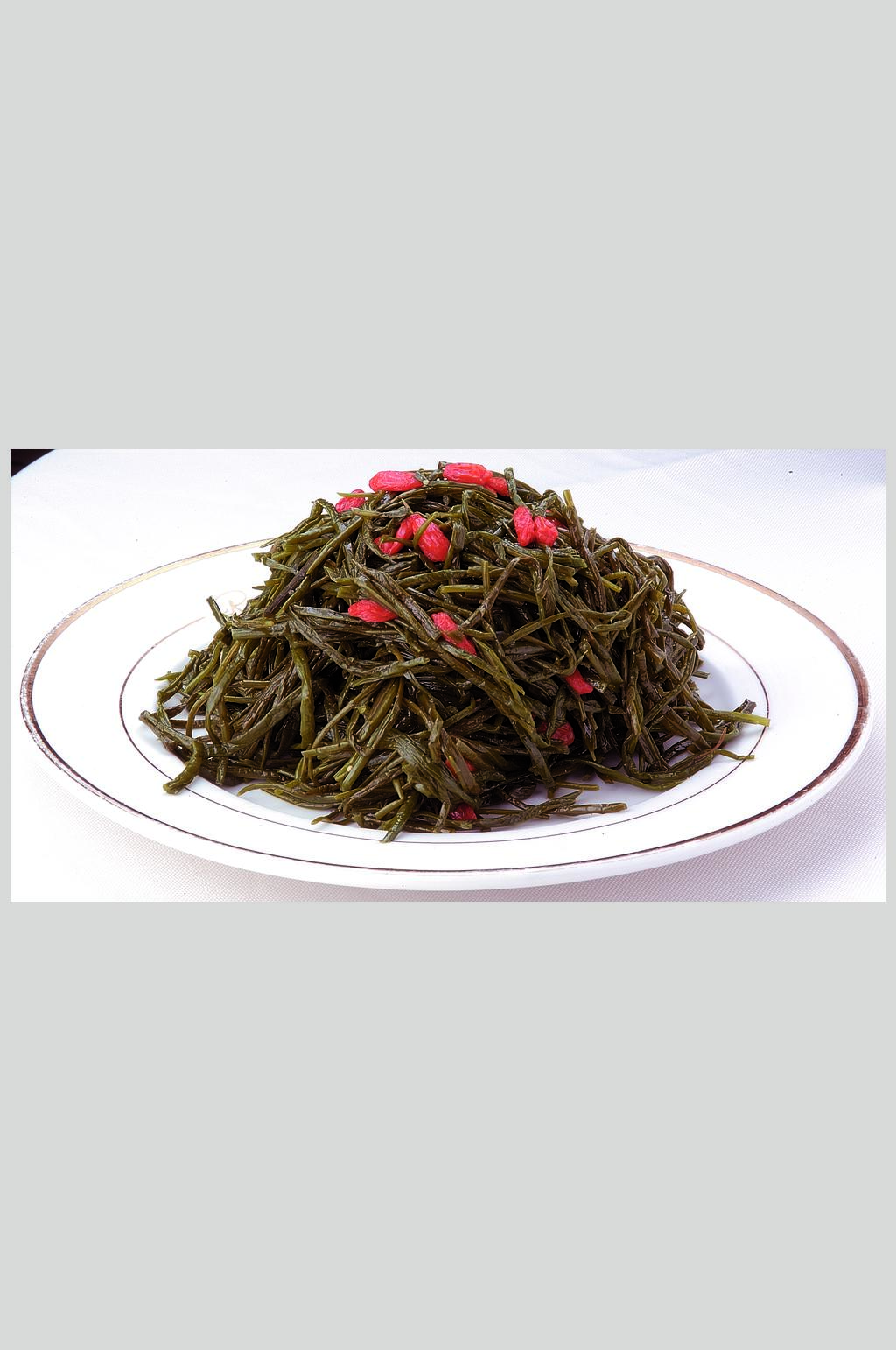 凉拌沙葱素材