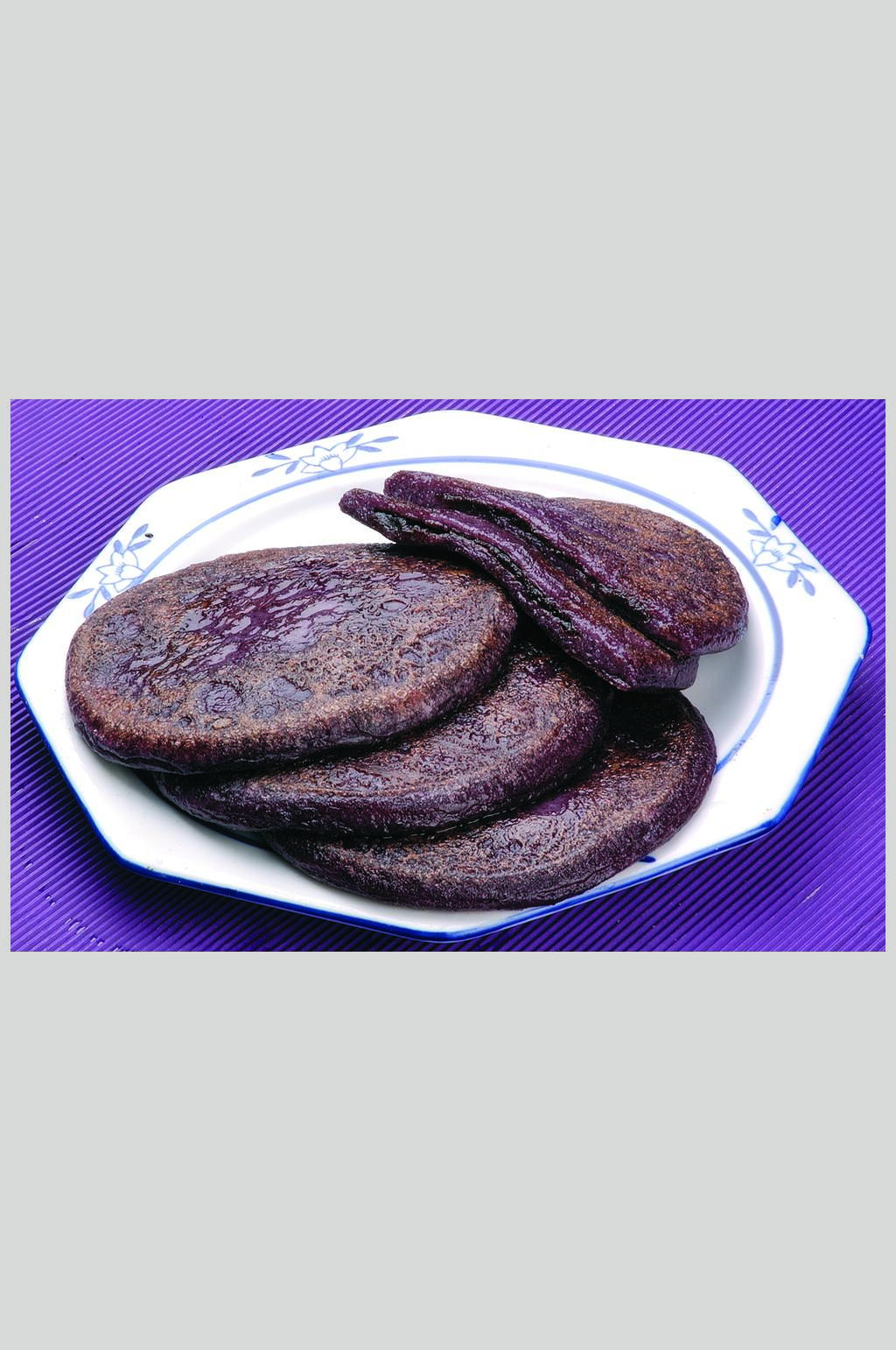 黑糯米饼美食高清图片素材