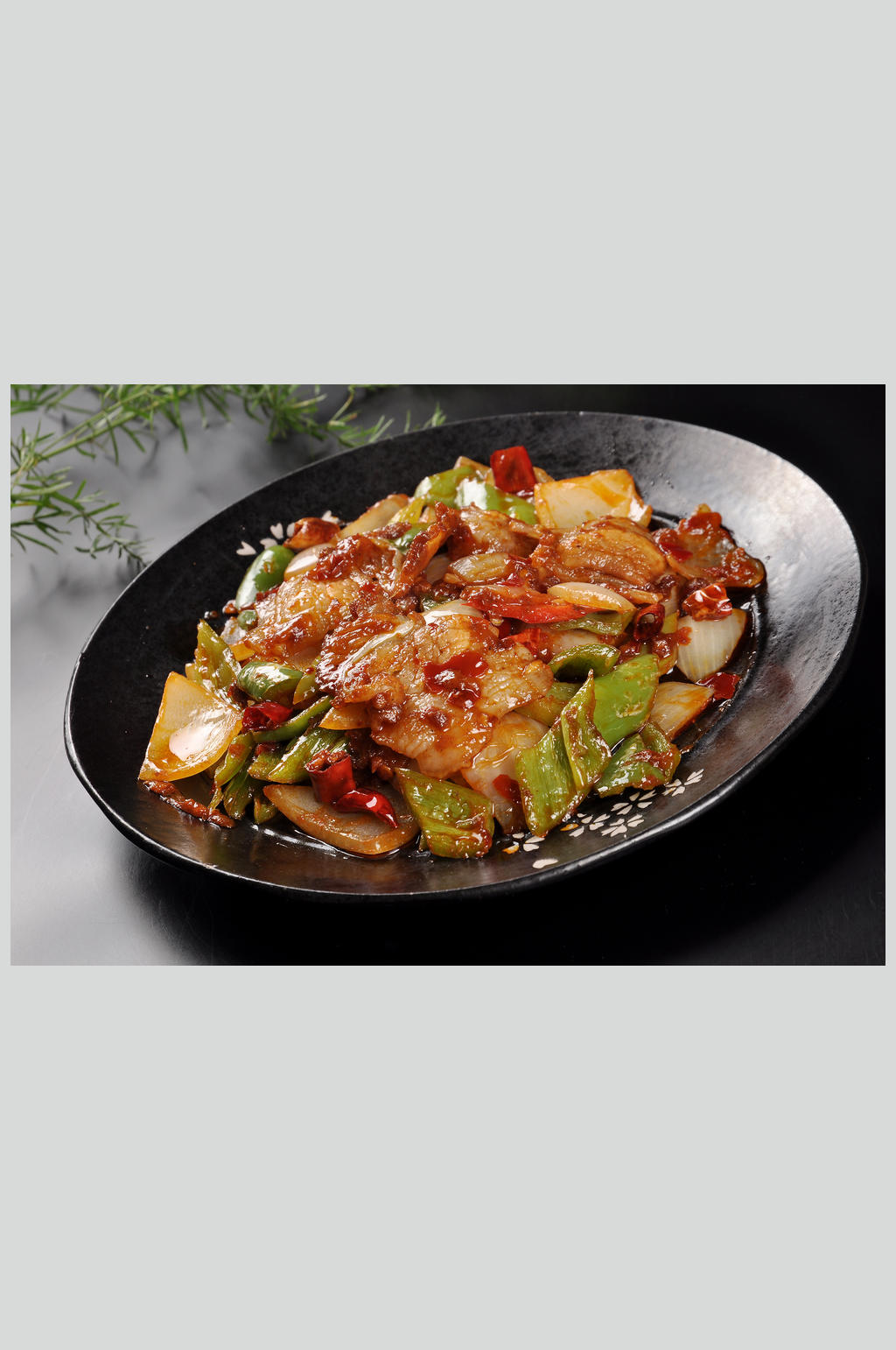 川香干锅回锅肉高清图片素材