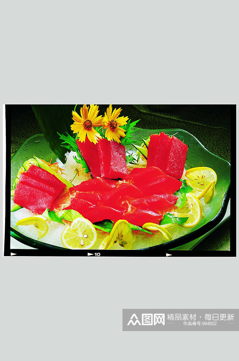 金枪鱼刺身餐饮美食图片素材