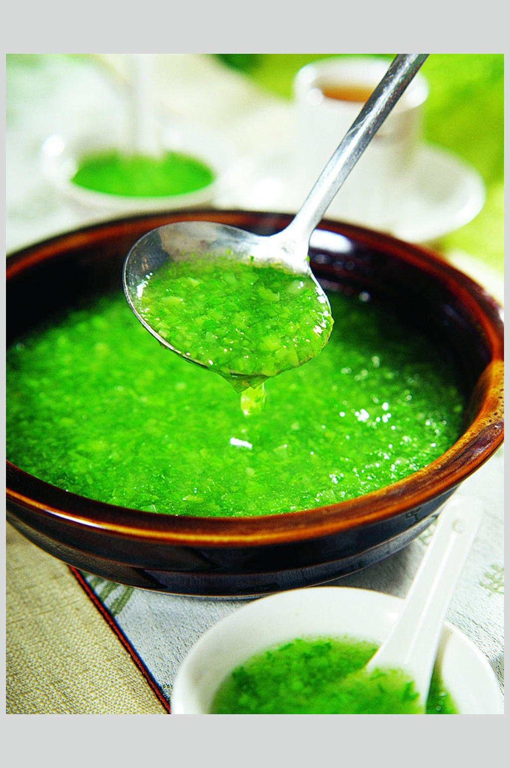 农家青菜钵素材