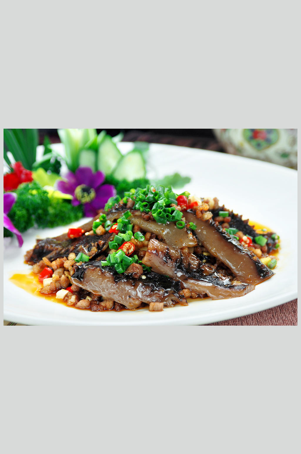 舌尖上美食图片干烧绍子辽参素材