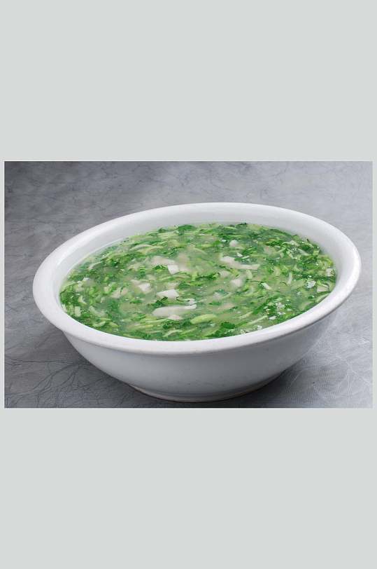 杏仁青菜羹美食高清图片