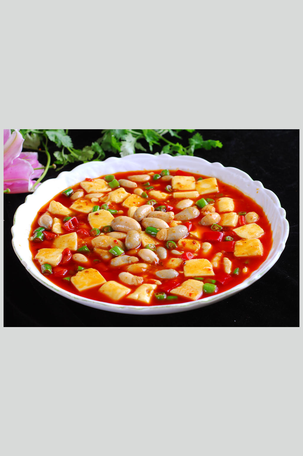 豆腐鸡肾素材