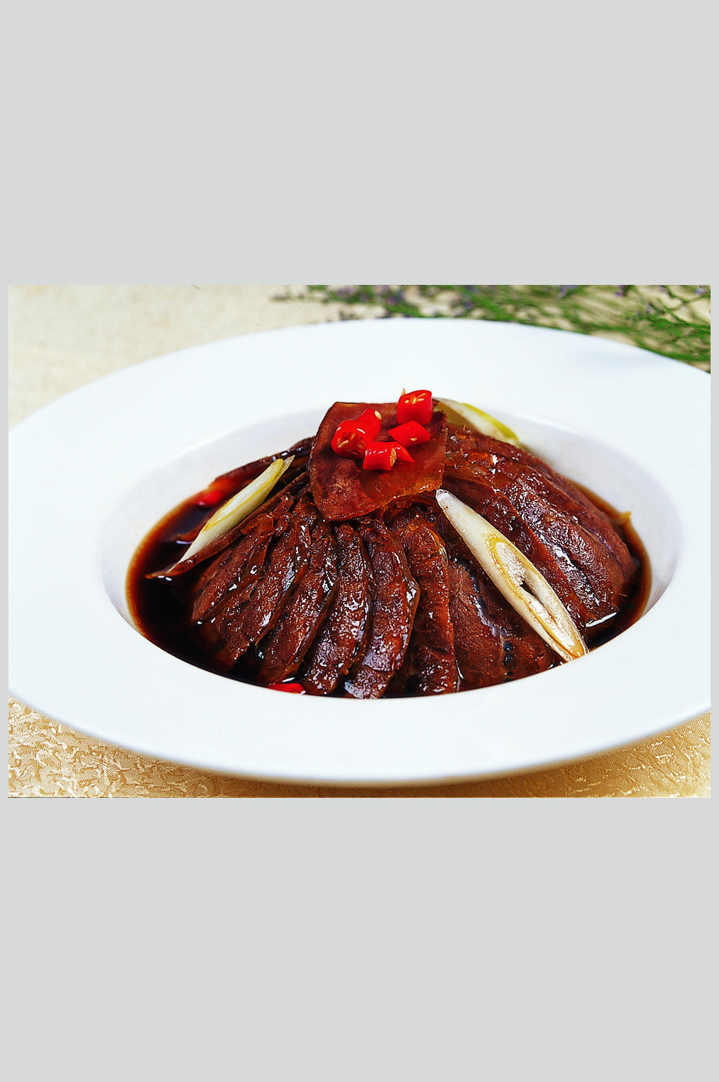 香葱牛肉素材