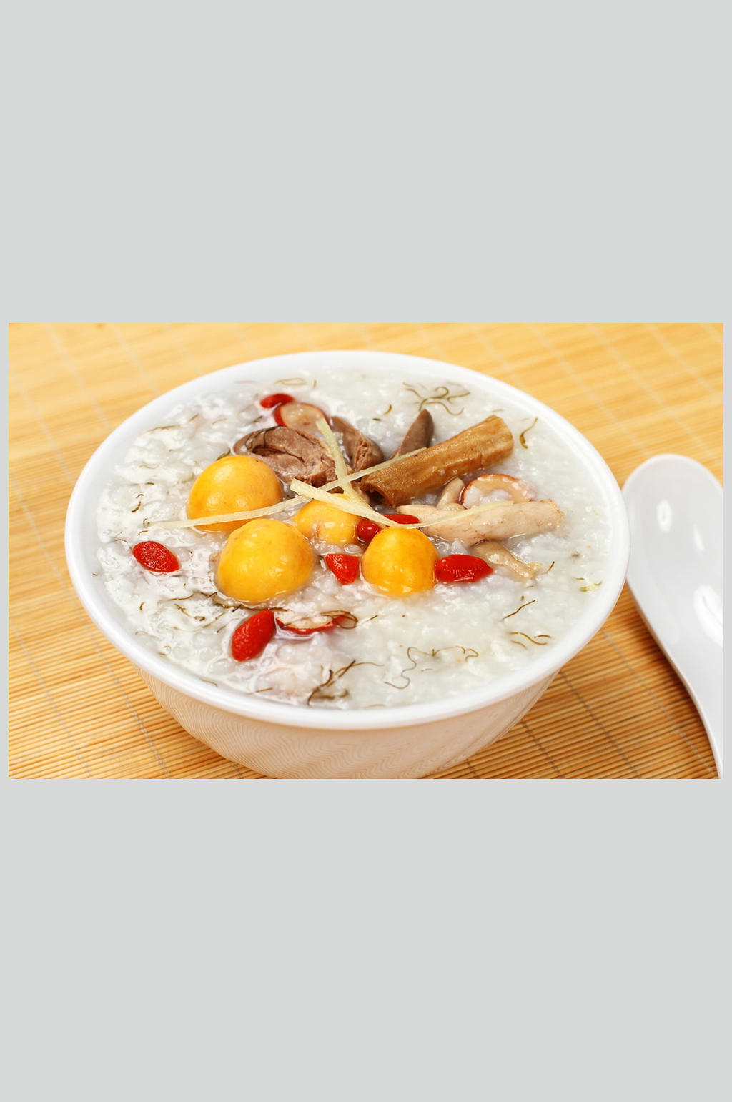 枸杞粥美食图片素材