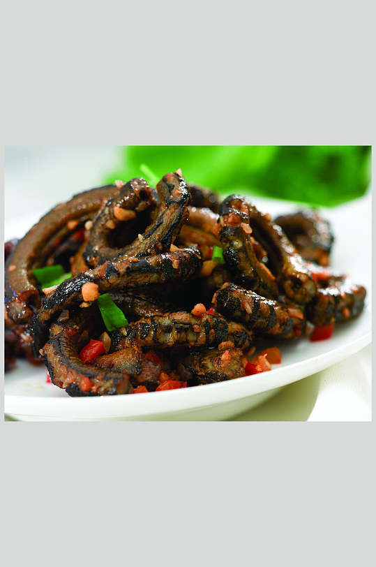 南乳椒盐鳝段美食高清图片-众图网
