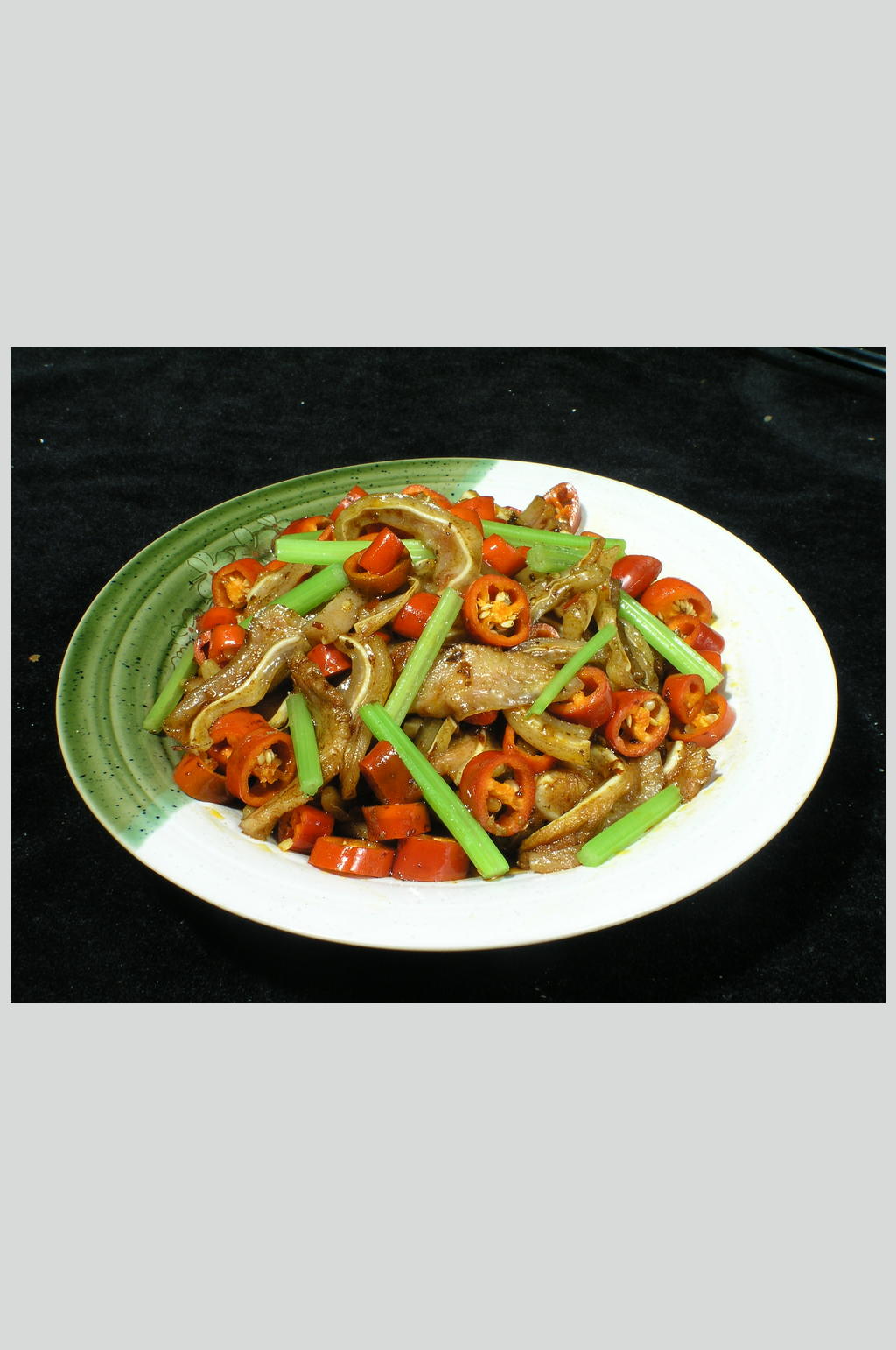 小炒脆耳美食高清图片素材