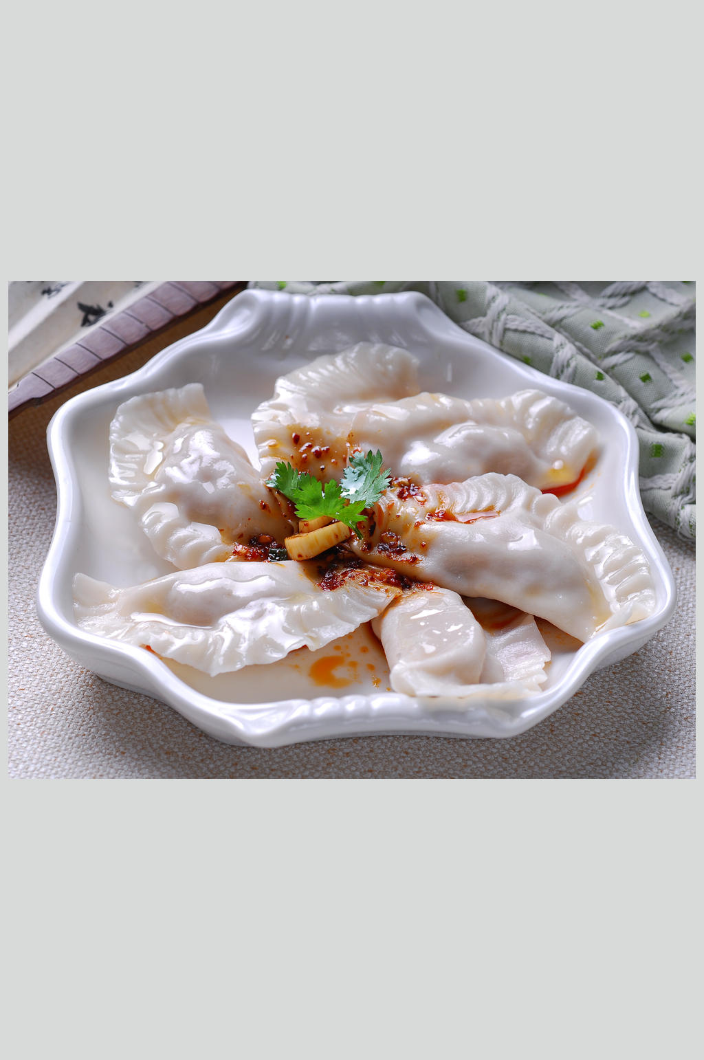 美味饺子素材