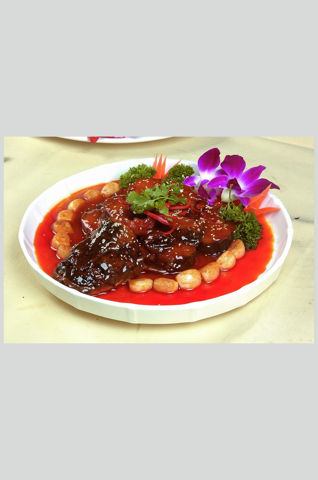 香辣金蒜烧鲶鱼素材