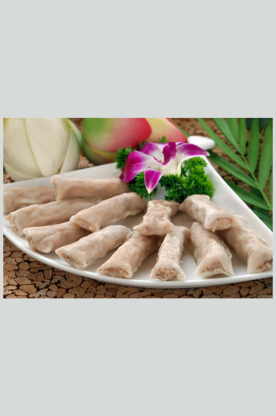 鱼皮脆美食餐饮图片