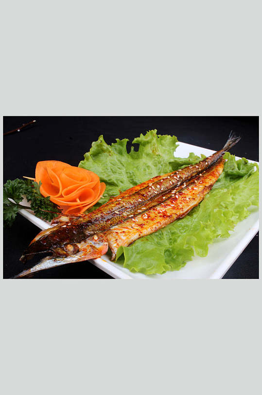烤秋刀鱼图片-烤秋刀鱼素材下载-众图网