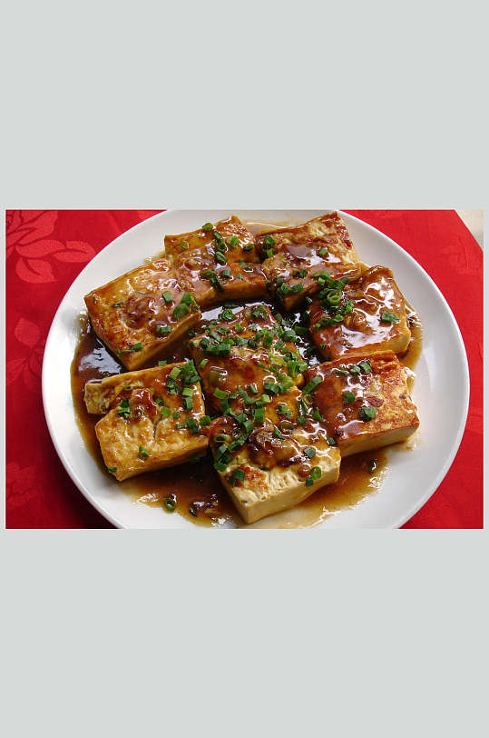 让豆腐高清美食图片