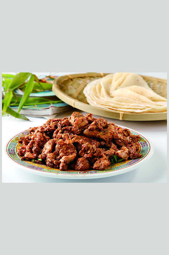 孜然羊肉卷饼