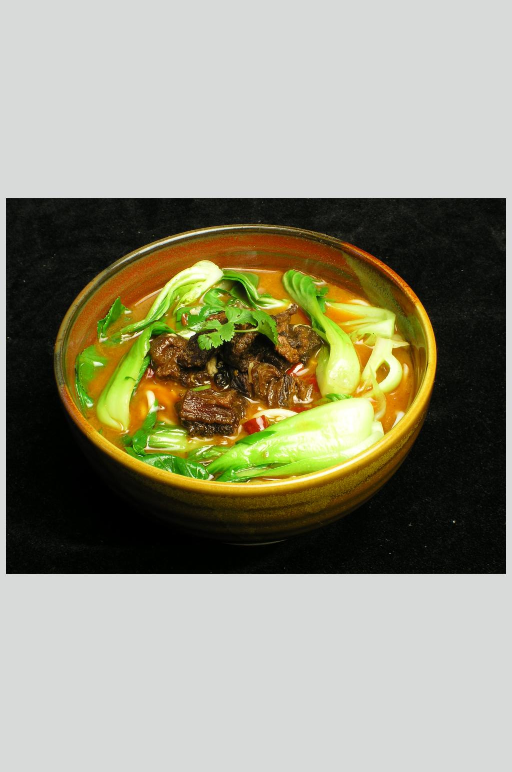 湖南常德牛肉米粉素材