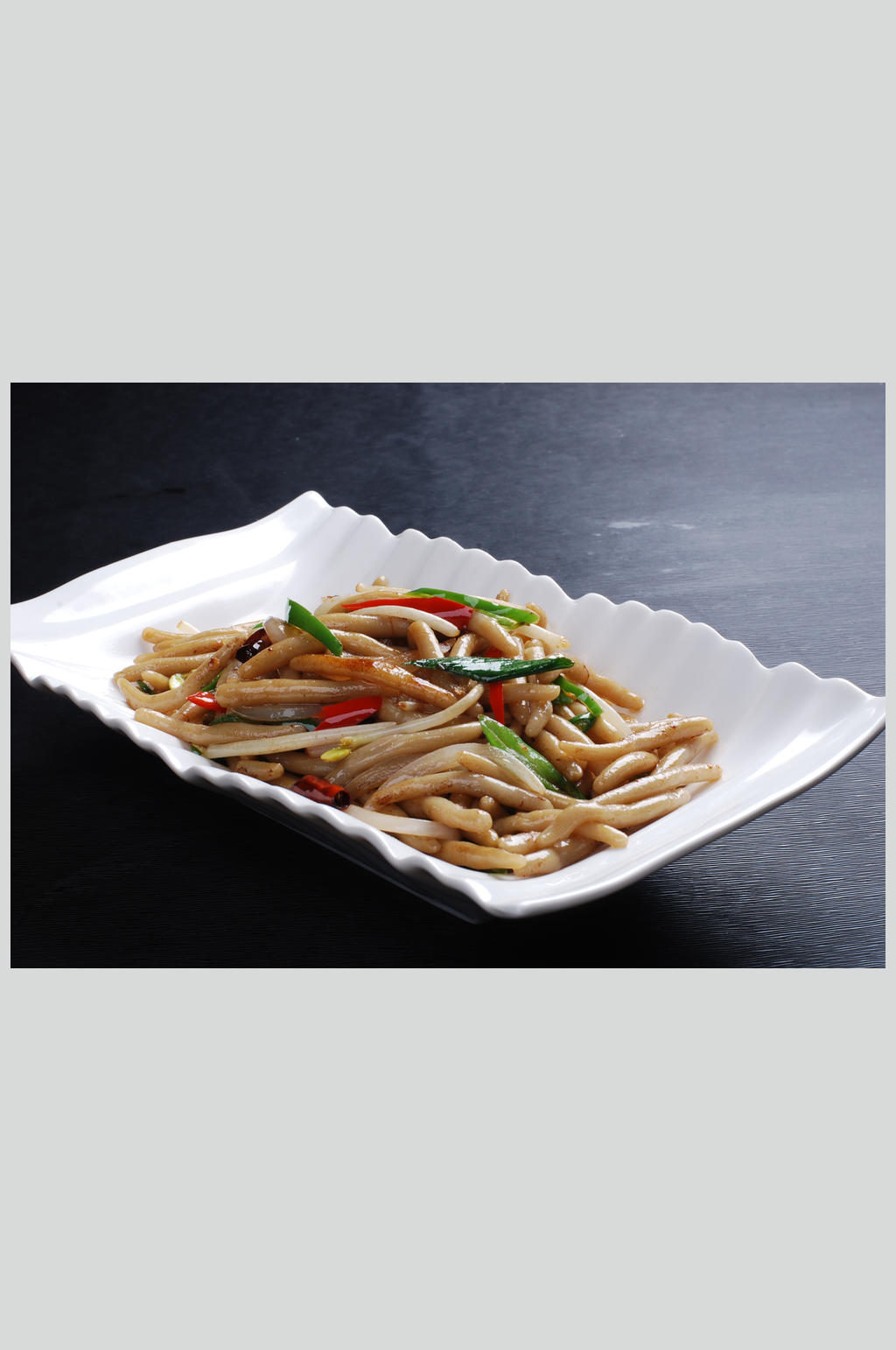 三丝炒莜面素材