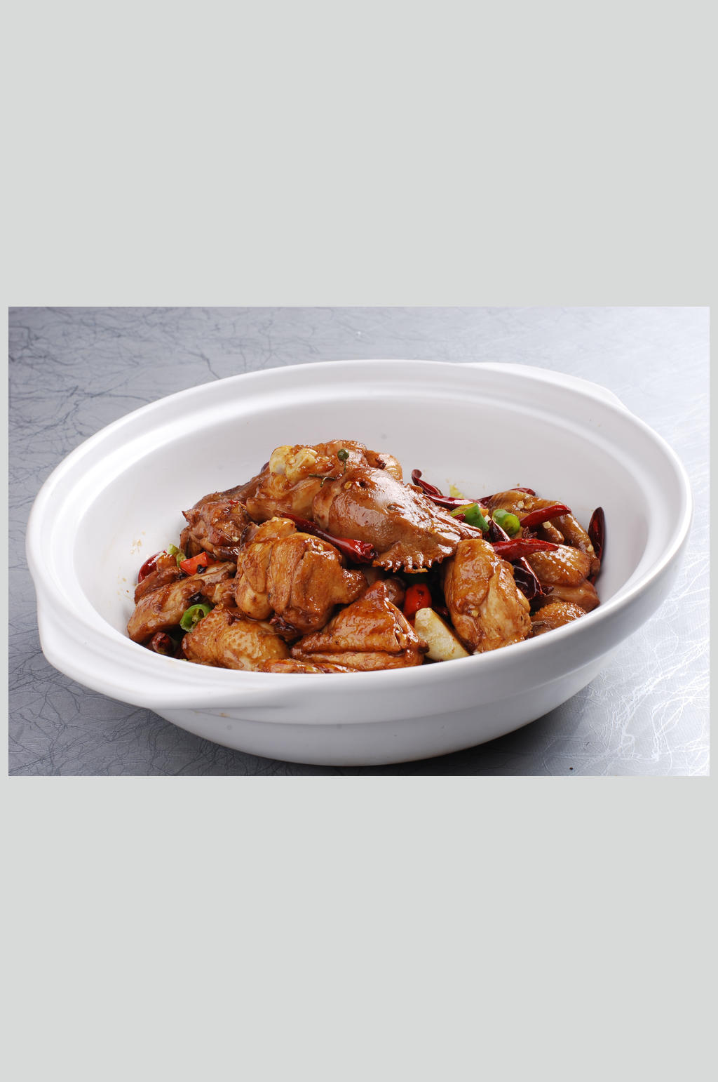 大煲酱香仔鸡素材