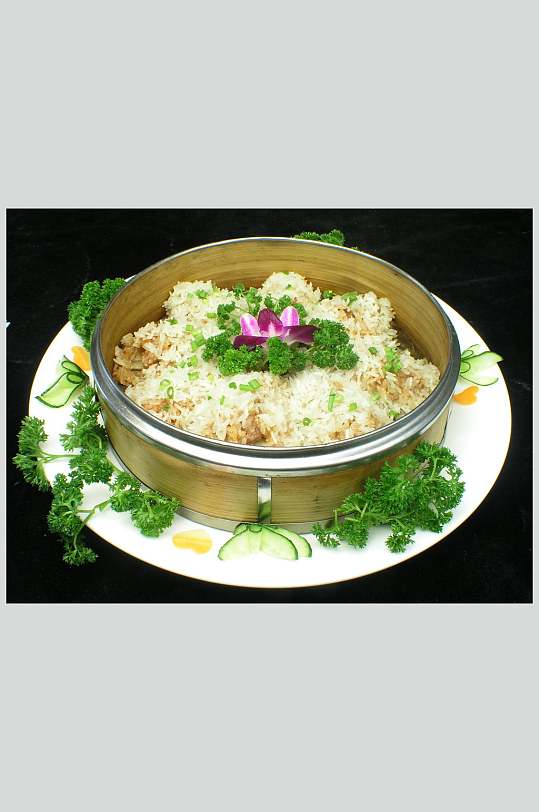 荷香糯米蒸排骨