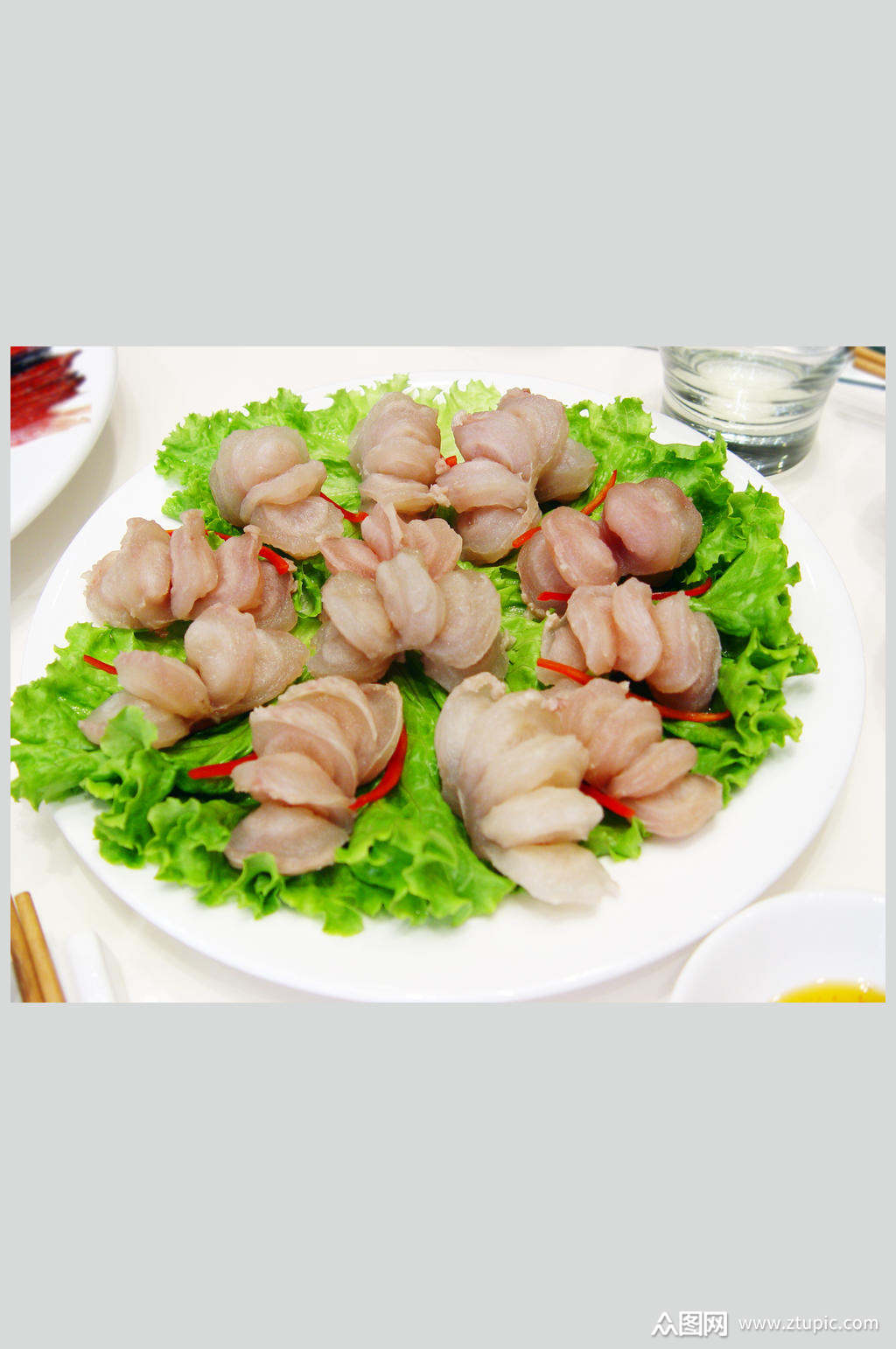 高清餐饮美食图片牛鞭花素材