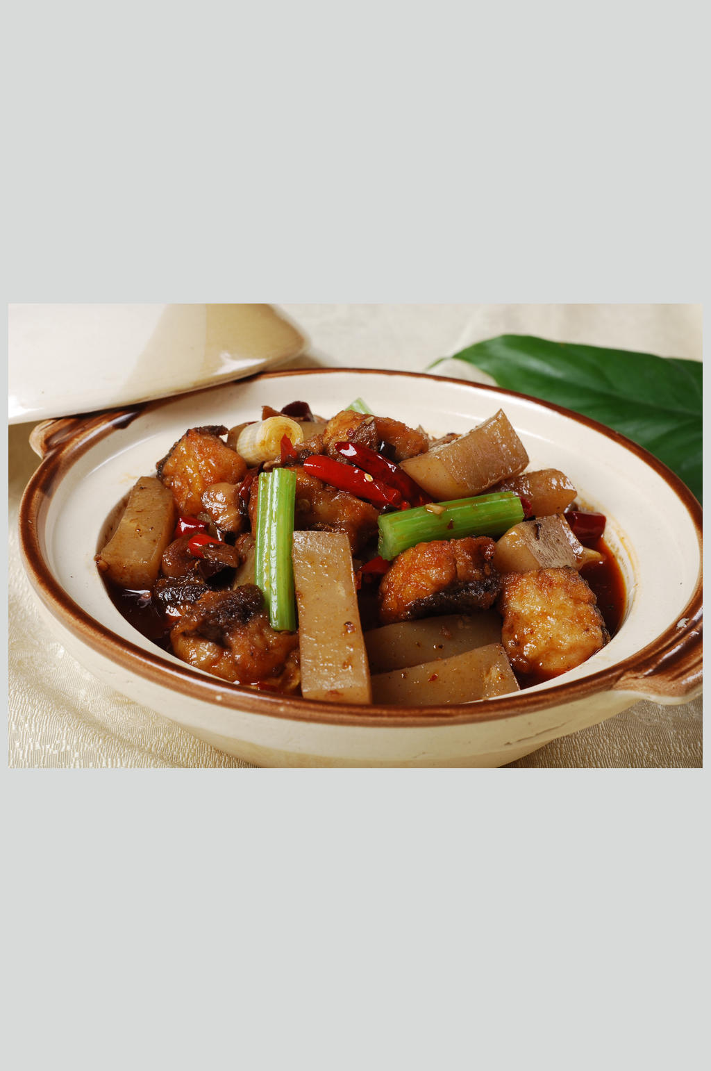 烧肉凉粉素材