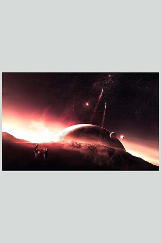CG未来星云宇宙科幻壁纸图片