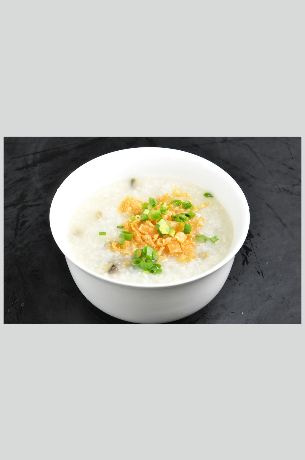 养胃皮蛋瘦肉粥素材