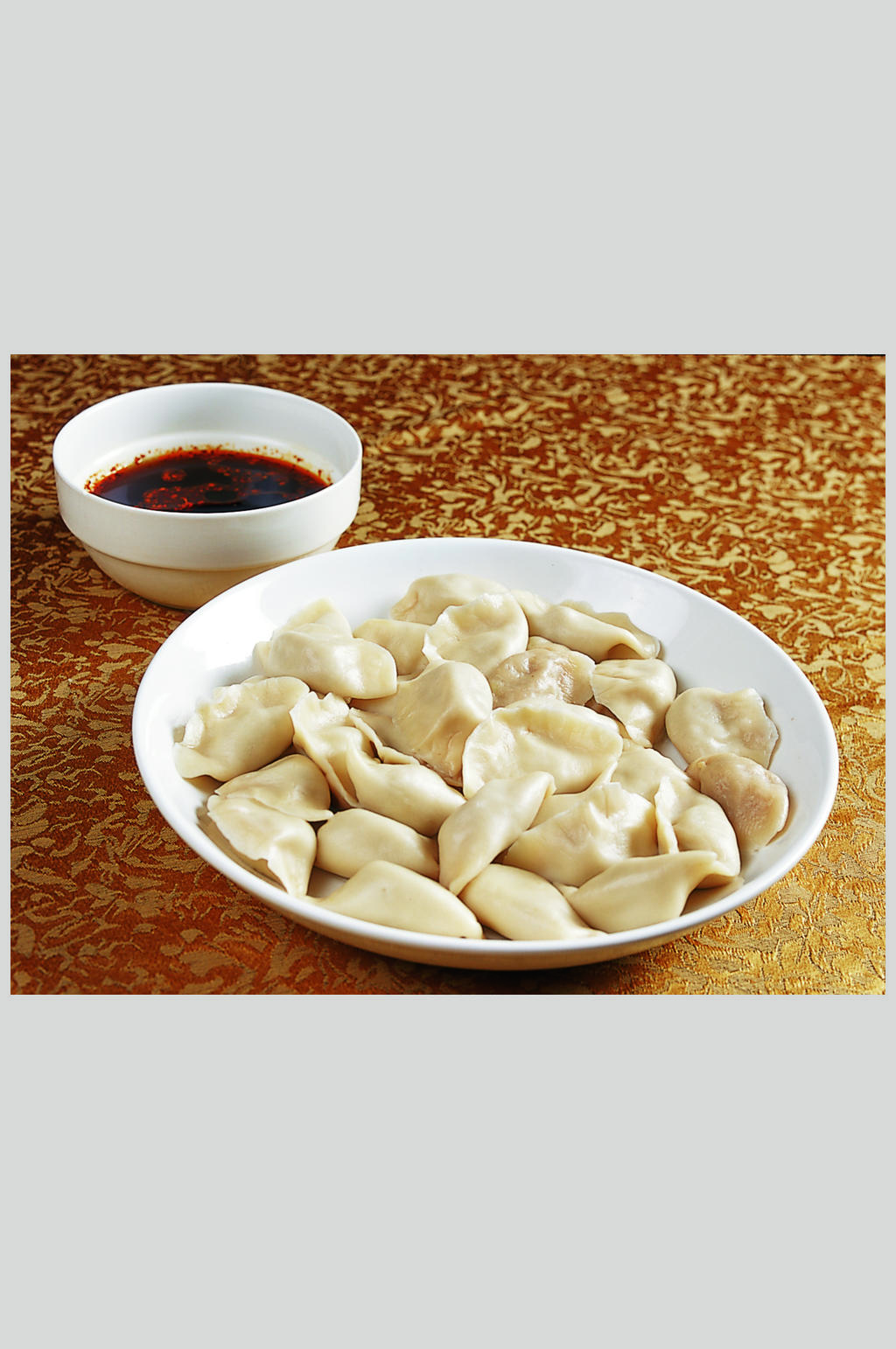 大肉饺子素材