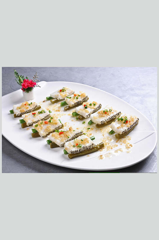 双味豆角蒸鱼球