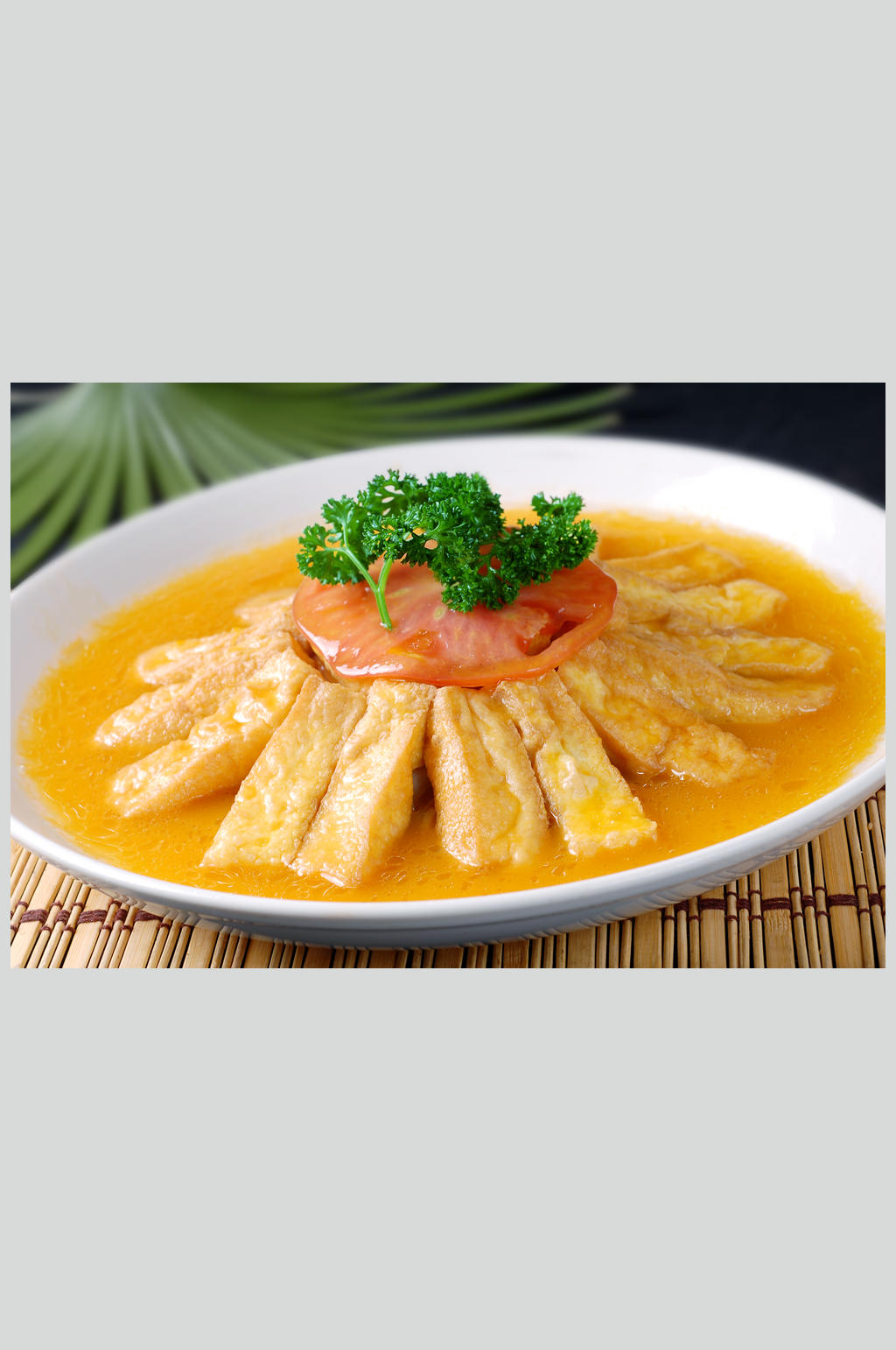 皇后豆腐素材