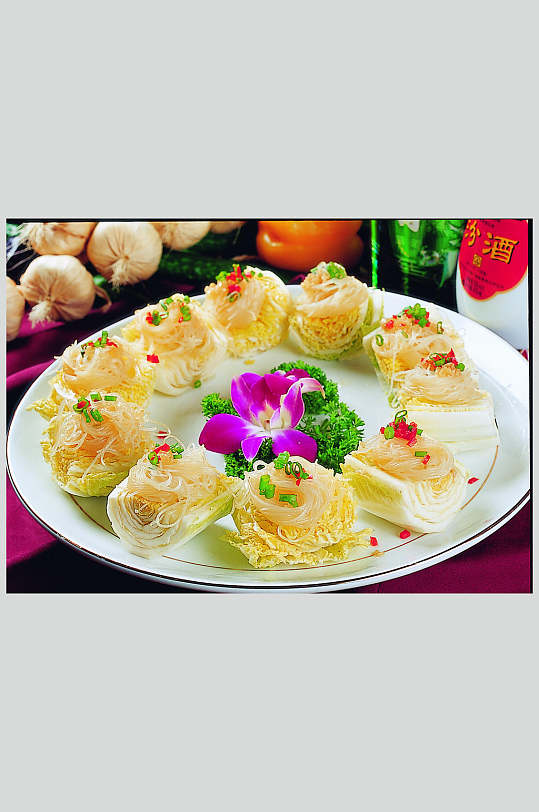 大同蒜茸粉丝蒸白菜