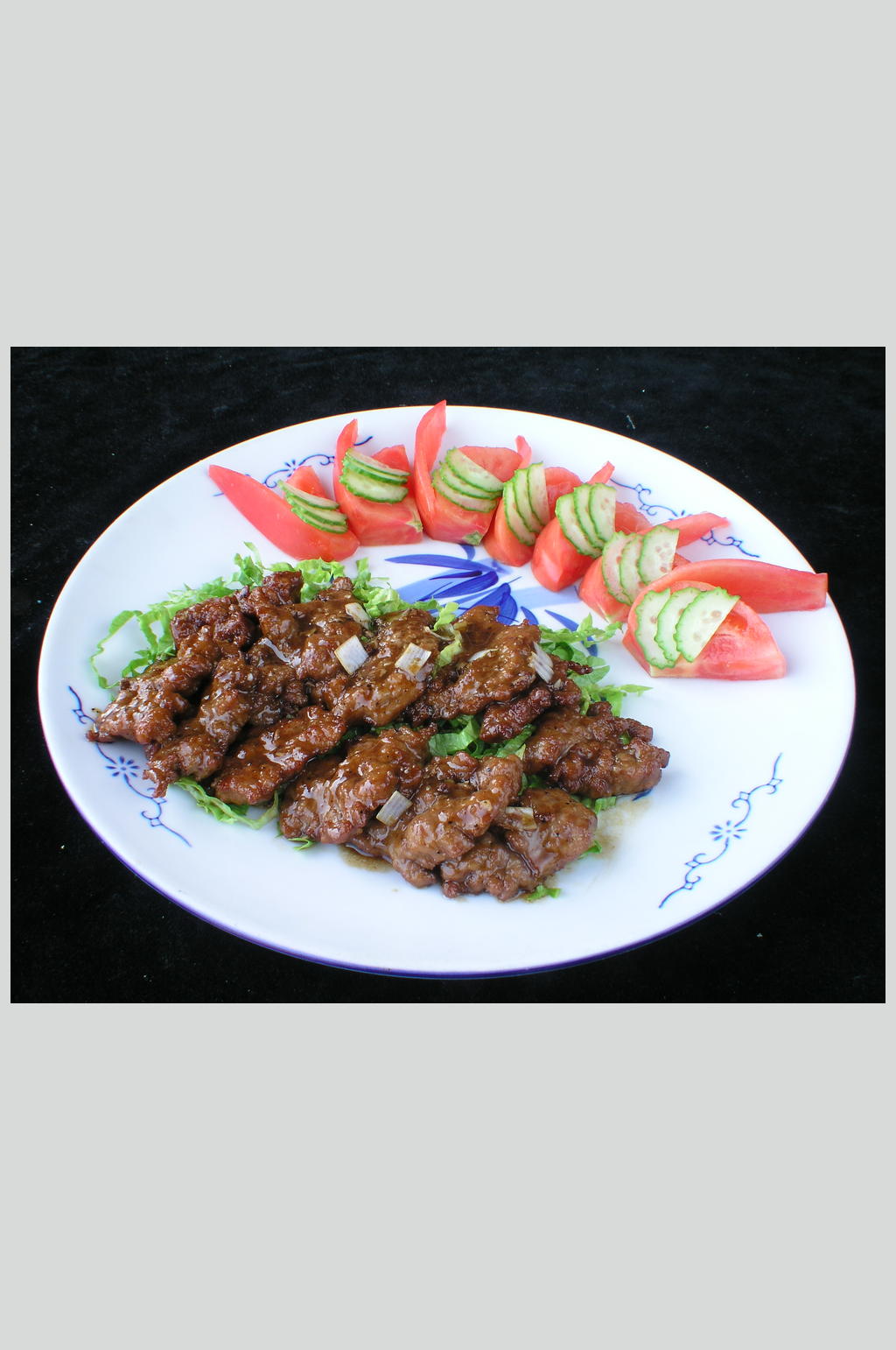 黑椒牛排素材