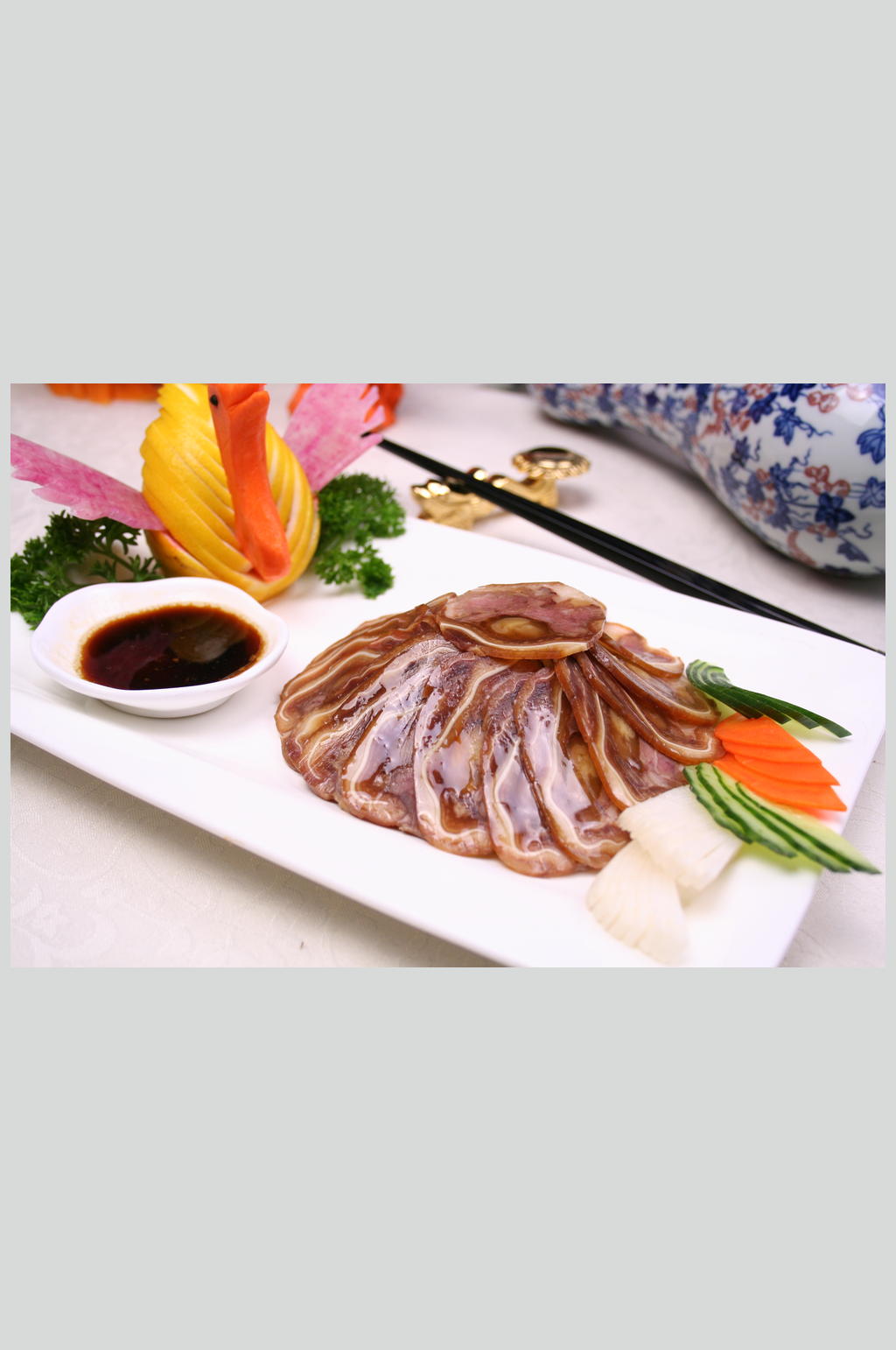 金钱脆肘高清美食图片素材